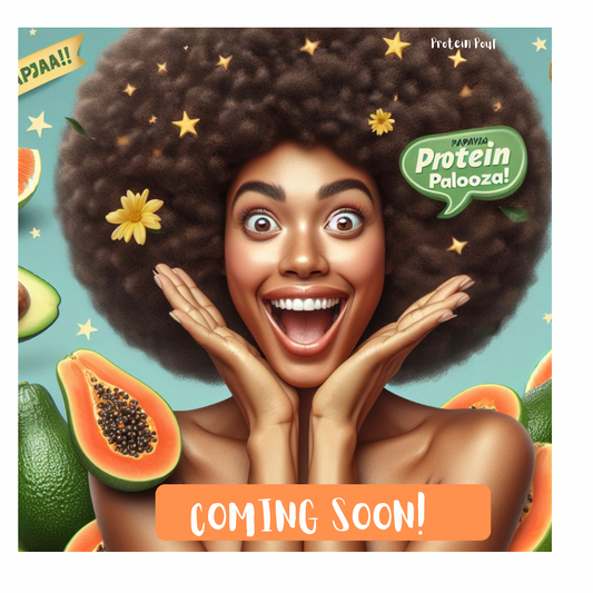 Papaya PALOOZA | Restorative deep conditioning protein treatment hair masque 8oz & 12oz