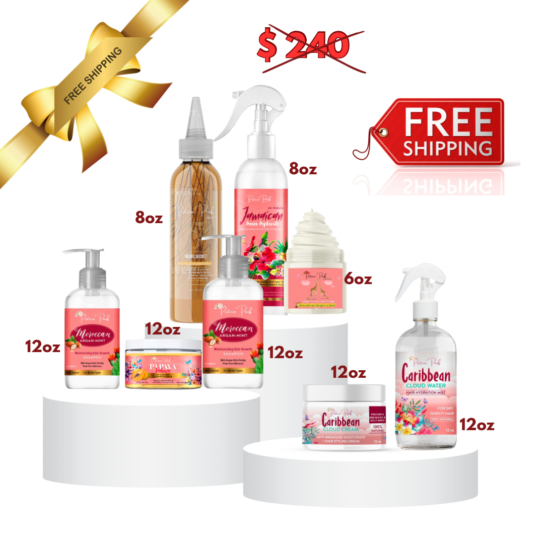Ultimate Transformation Bundle- Entire hair product line at $50 off! FREE SHIPPING