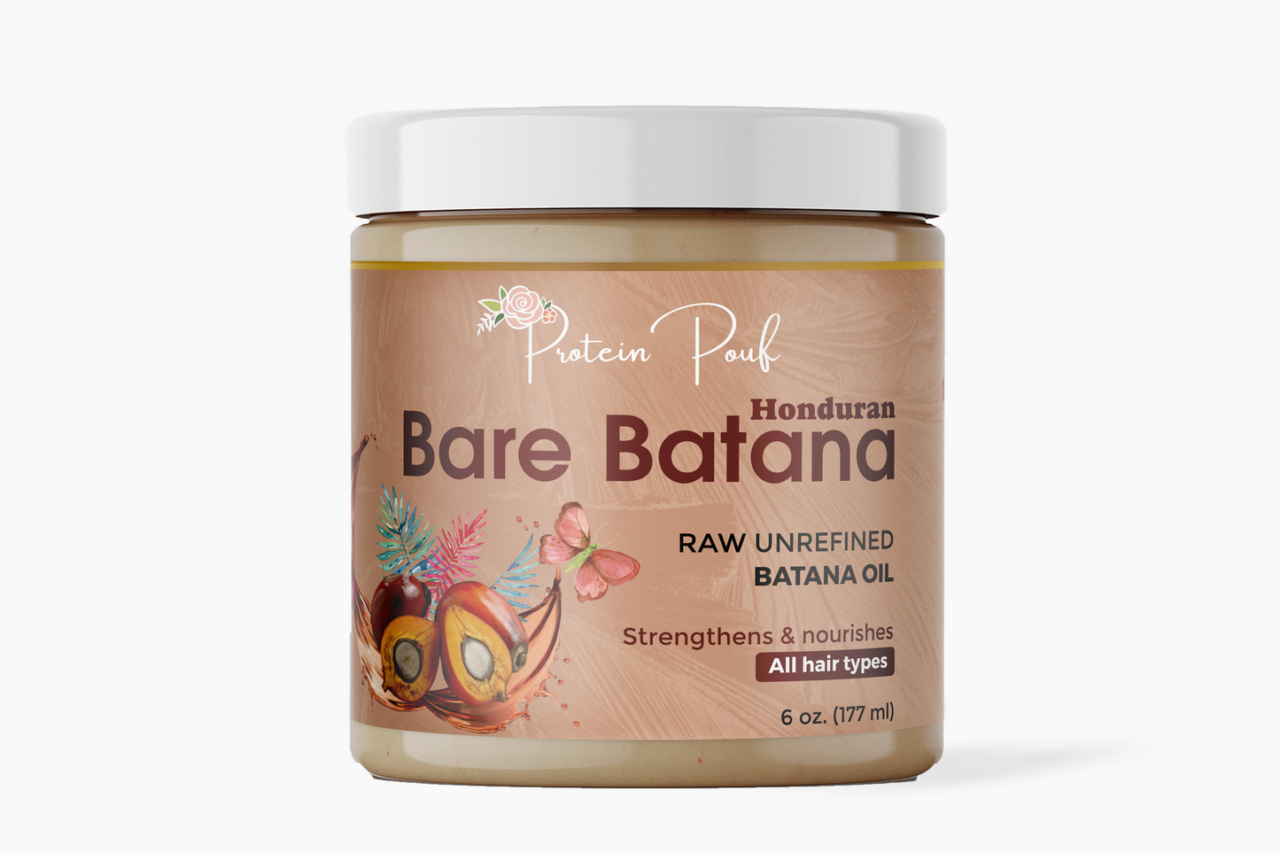 ❗️RESTOCKED❗️ Bare Batana: Honduran imported RAW UNREFINED Batana Oil | 4oz & 6oz