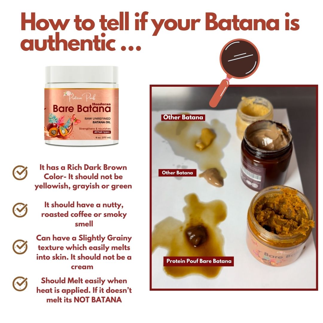 ❗️RESTOCKED❗️ Bare Batana: Honduran imported RAW UNREFINED Batana Oil | 4oz & 6oz