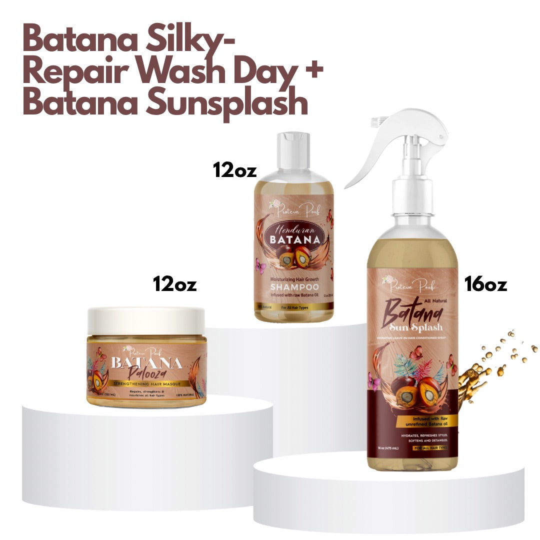 Batana Silky Wash Day + Batana Sunsplash (2 Sizes)