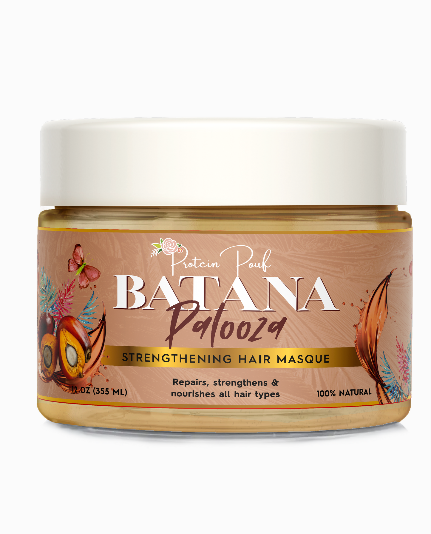 ‼️NEW‼️ Batana Palooza Strengthening Hair Masque 8oz | 12oz