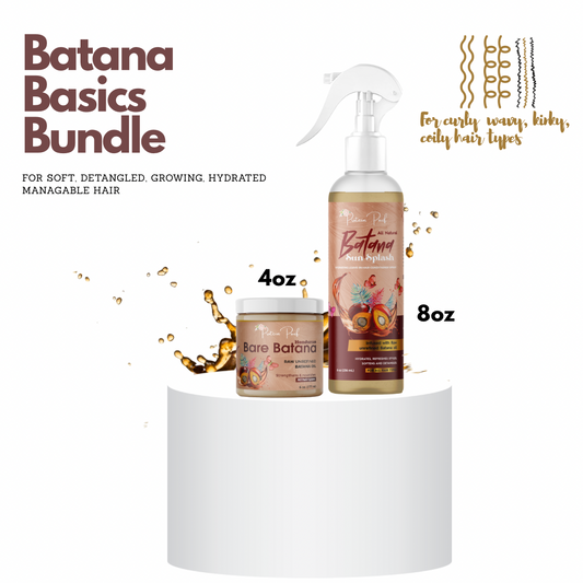 Batana Basics: For Hair Growth, moisture and Hydration| Sunsplash + Bare Batana | 2 sizes