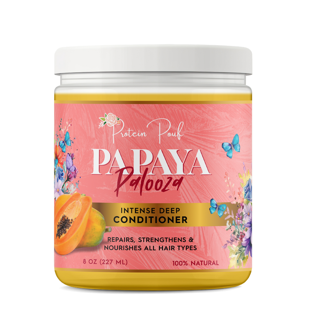 Papaya PALOOZA | Restorative deep conditioning hair masque 8oz & 12oz