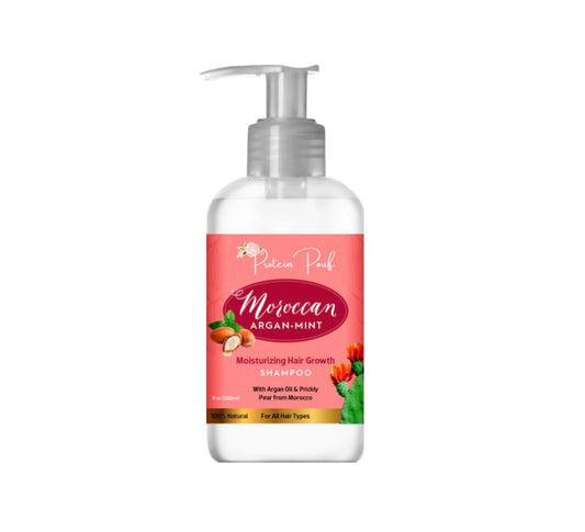 New! |SHAMPOO| Moroccan Mint ALL Natural Moisturizing Shampoo