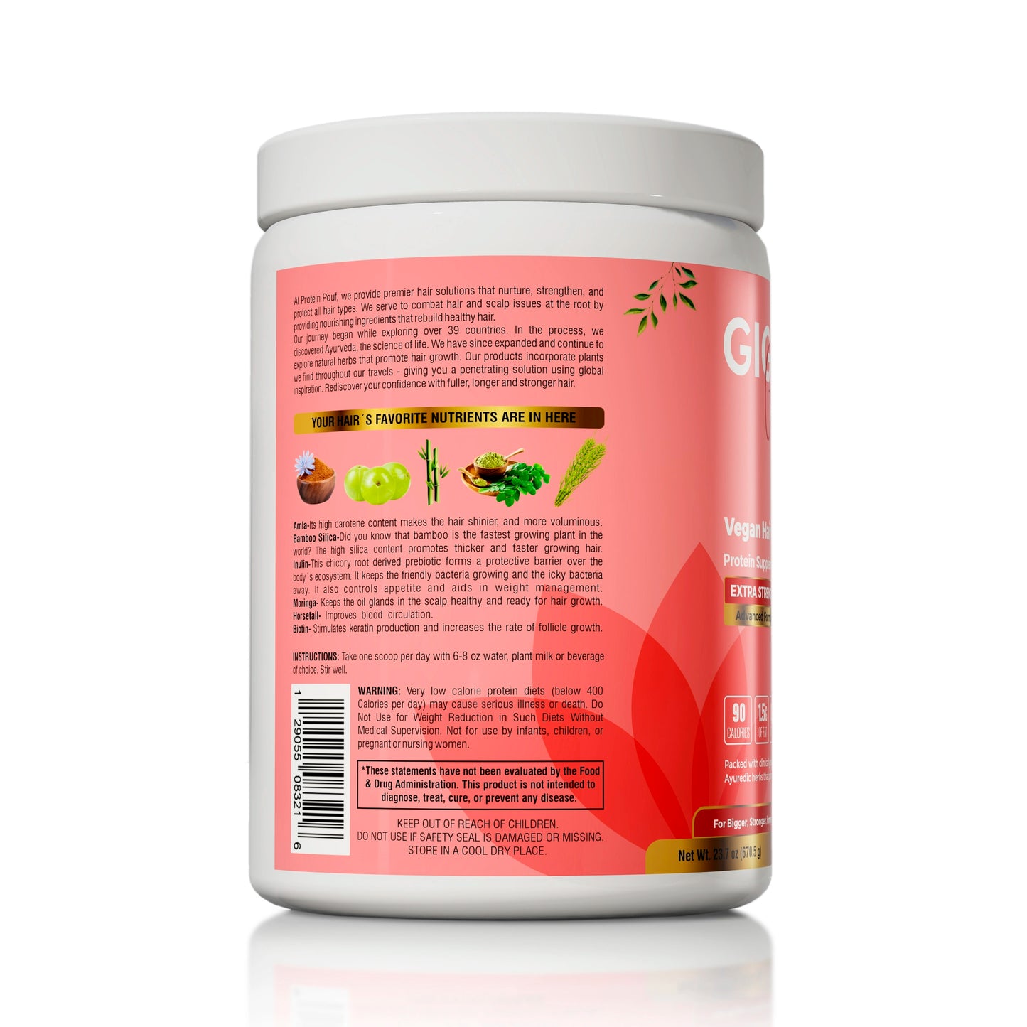 Pouf Potion 🪄Hair Growth + Weightloss Vegan Shake (Reformulating, Repackaging and testing in Progress)