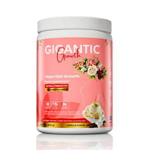 ‼️Less than 20 left in stock‼️LAST CHANCE CLEARANCE SALE!  (Limit 2) only a few left in stock. Gigantic Hair Growth Vegan Shake (Must use before June 1st)