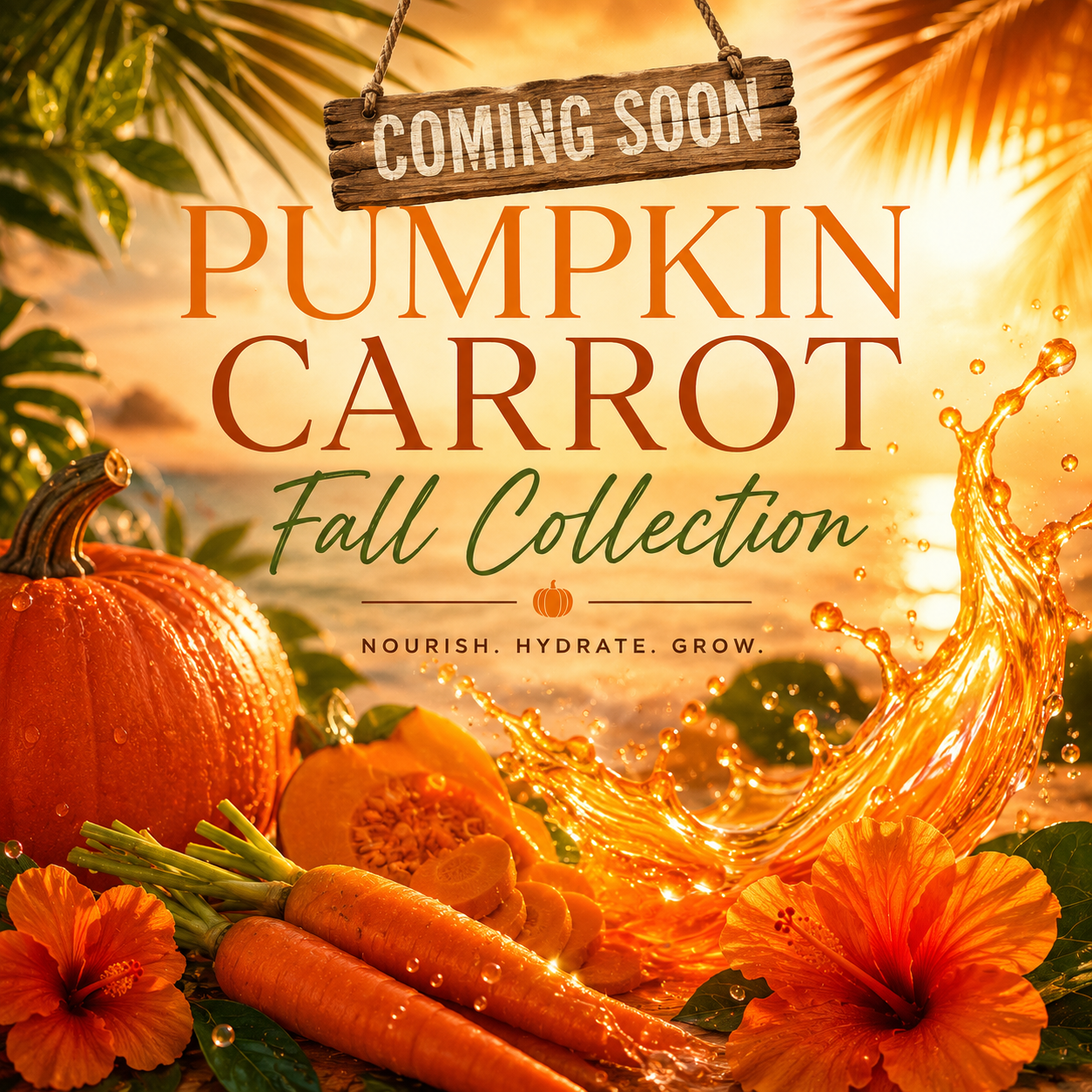 Coming soon‼️🥕👩🏾‍🌾 Pumpkin Carrot Hair Nourishment/DHT blocking Bundle (Limited Edition)