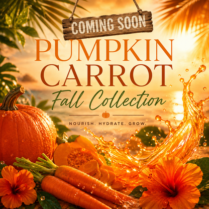 Coming soon‼️🥕👩🏾‍🌾 Pumpkin Carrot Hair Nourishment/DHT blocking Bundle (Limited Edition)