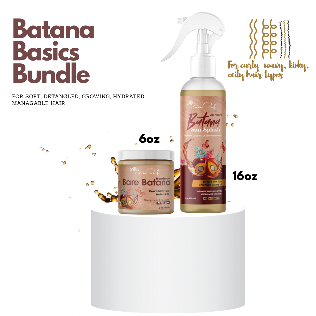 Batana Basics:  Sunsplash + Bare Batana | 2 sizes