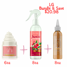 Load image into Gallery viewer, NEW! Hair Transformation Bundle- Moisturizes, Detangles, Drastically softens and Grows! 3 Sizes
