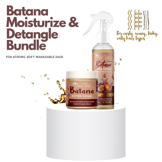 Batana Moisturize & Detangle Moisture Bundle - (2 Sizes)