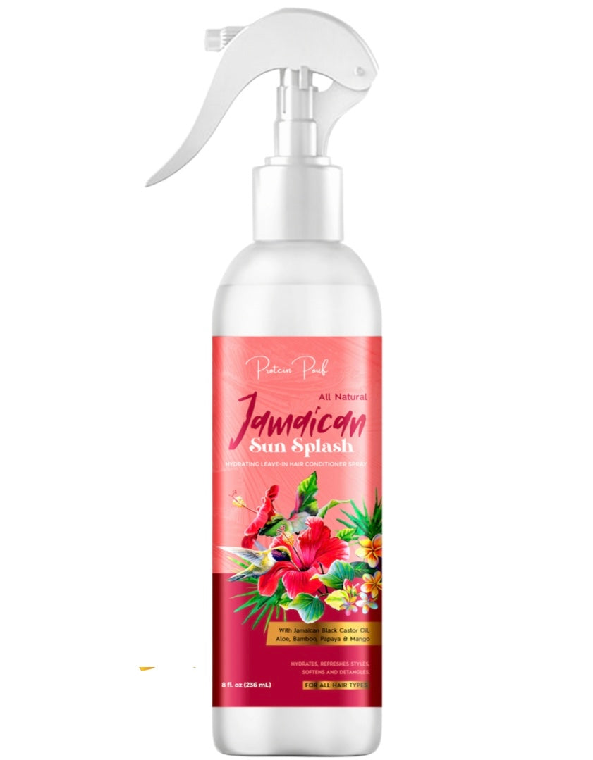 ‼️ $5 off TODAY with code SPLASH5 ‼️ Jamaican Sun Splash Natural Leave in Conditioner & Detangler Spray