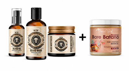 Scruff Surgeon| Batana & Bhringraj Men’s BEARD CARE Bundle | 2 Options