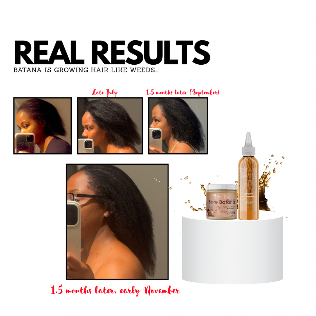 ‼️20% off today with code BATANA20‼️ Bare Batana: Honduran imported RAW UNREFINED ORGANIC Batana Oil | 4oz & 6oz