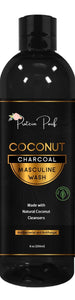 Coconut Charcoal All natural Masculine Wash| Extra strength all day Freshness for men 8oz