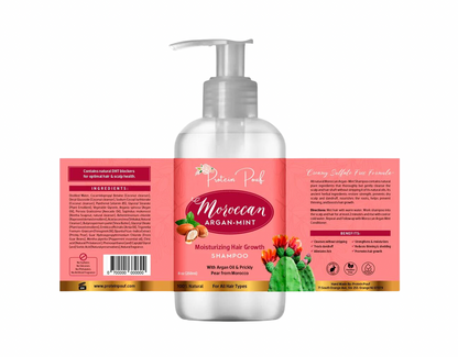 New! |SHAMPOO| Moroccan Mint ALL Natural Moisturizing Shampoo