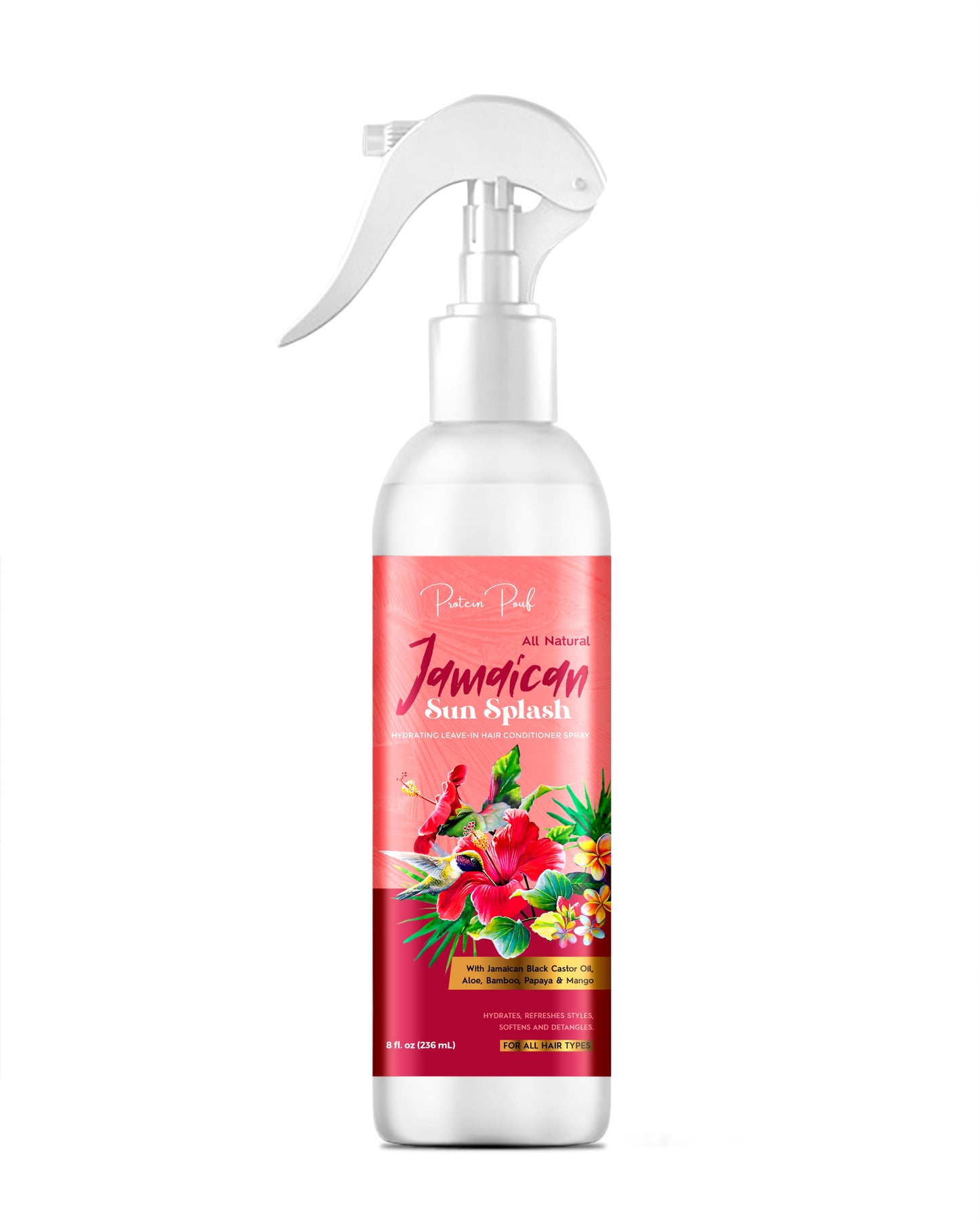 ‼️ $5 off TODAY with code SPLASH5 ‼️ Jamaican Sun Splash Natural Leave in Conditioner & Detangler Spray