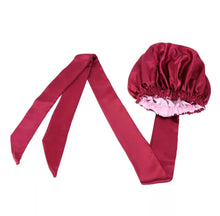 Load image into Gallery viewer, Satin Lined Headwrap/Bonnet (11 colors!!)
